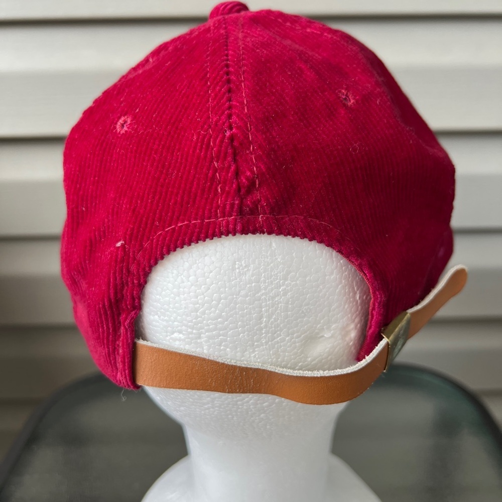 Vintage- Corduroy Embroidered Turfgrass  Council Of NC Golf Hat Cap - Picture 5 of 8